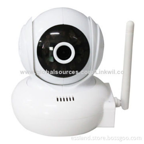 Network Camera, Supports ONVIF, P2P, WPS, Pan/Tilt Control, Micro SD Card